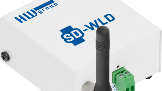 HWg SD-WLD SensDesk monitoring Tset, water lek detector, Wifi | Value Added IoT distributie | MCS