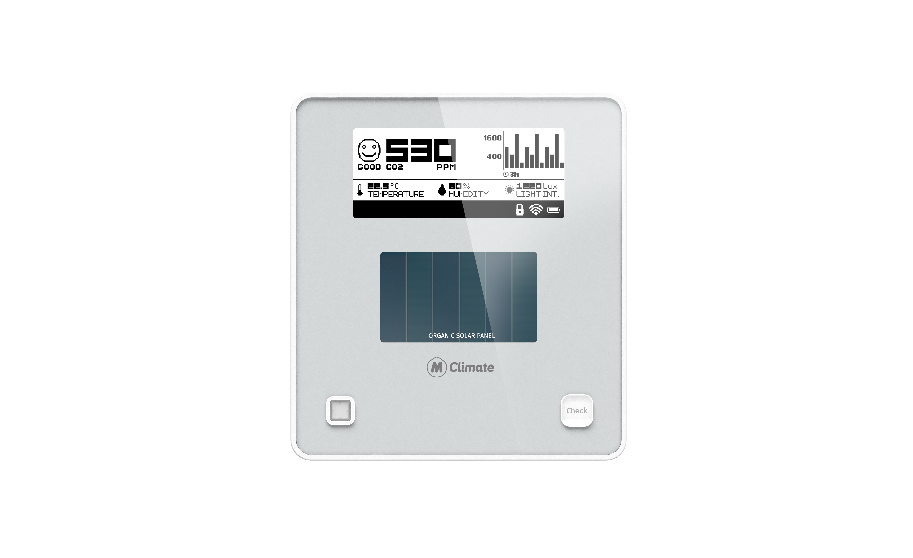 MClimate CO2 Display, LoRa | LoRa sensors | Product | MCS